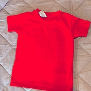 Toddler size 3T red T-shirt
